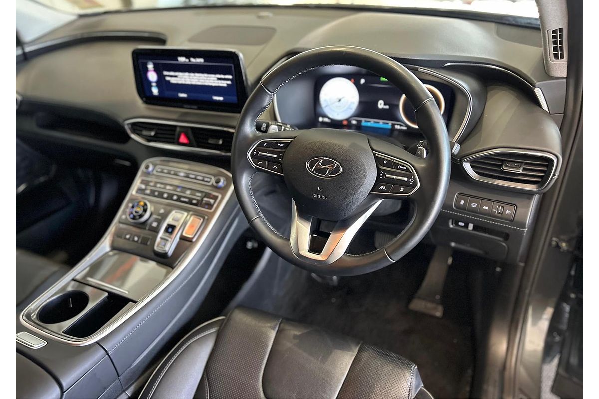 2022 Hyundai Santa Fe Elite in Green Used SUV Hoppers Crossing VIC