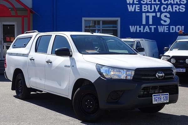 2019 Toyota Hilux Workmate TGN121R Rear Wheel Drive