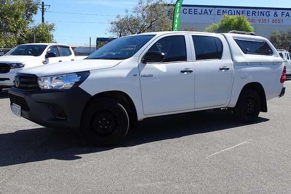 2019 Toyota Hilux Workmate TGN121R Rear Wheel Drive