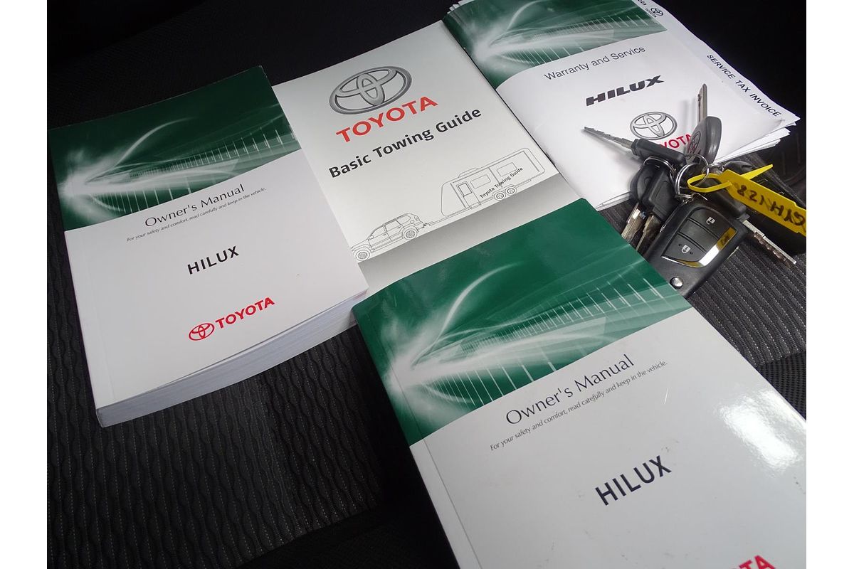 2019 Toyota Hilux Workmate TGN121R Rear Wheel Drive