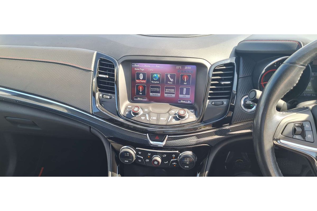 2016 Holden Ute SV6 Black VF Series II Rear Wheel Drive