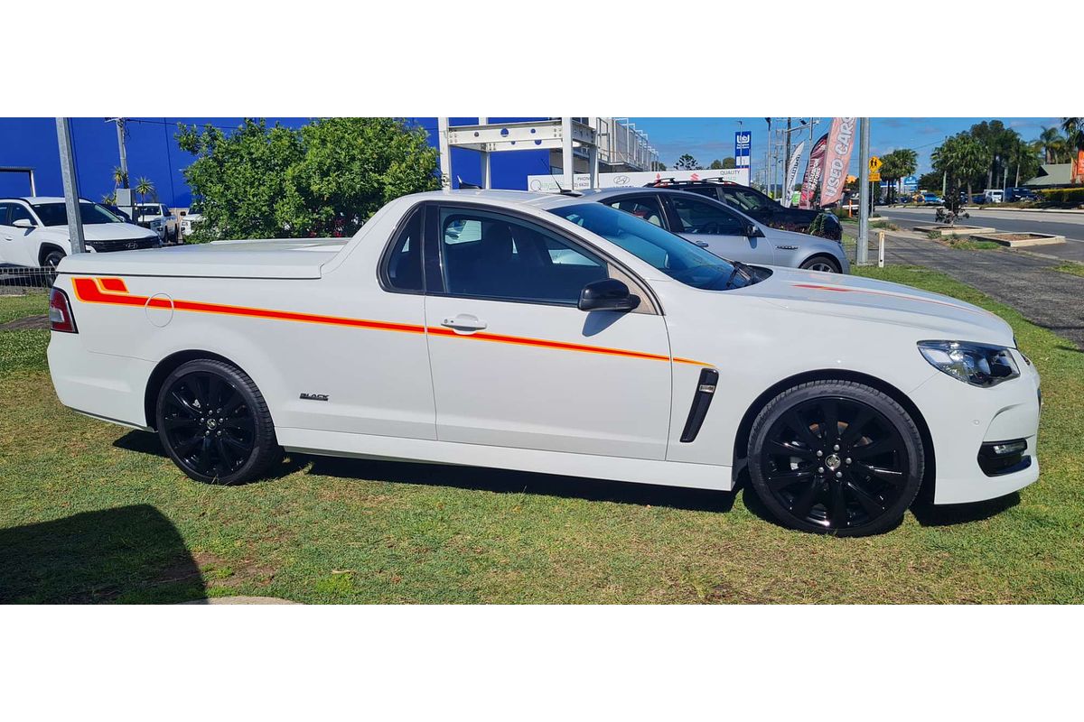 2016 Holden Ute SV6 Black VF Series II Rear Wheel Drive