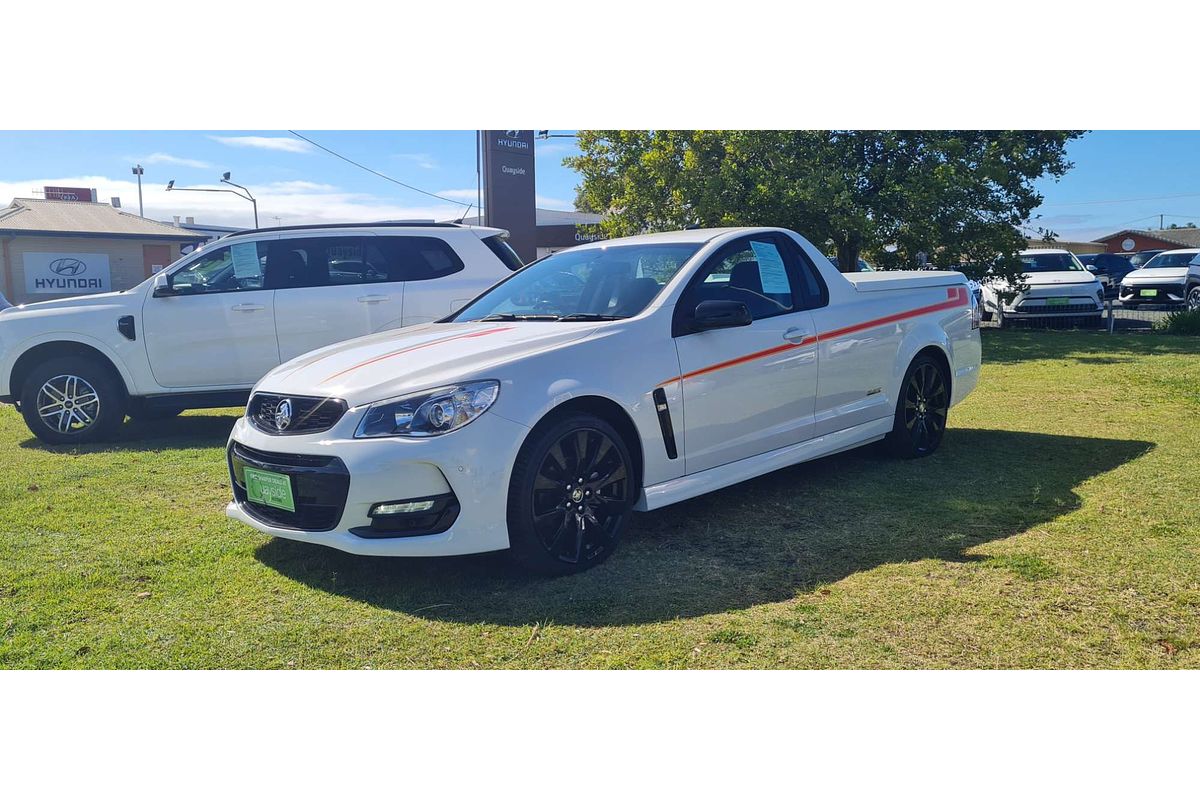 2016 Holden Ute SV6 Black VF Series II Rear Wheel Drive