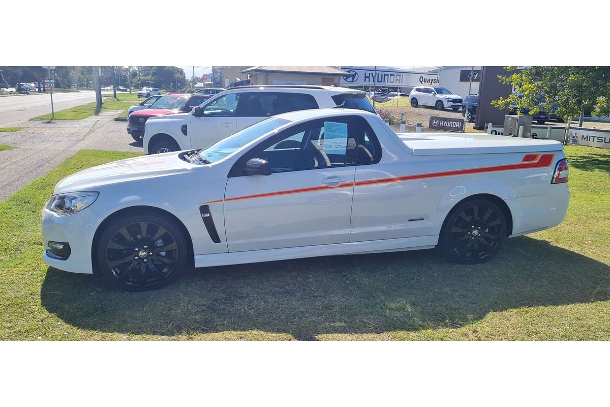 2016 Holden Ute SV6 Black VF Series II Rear Wheel Drive