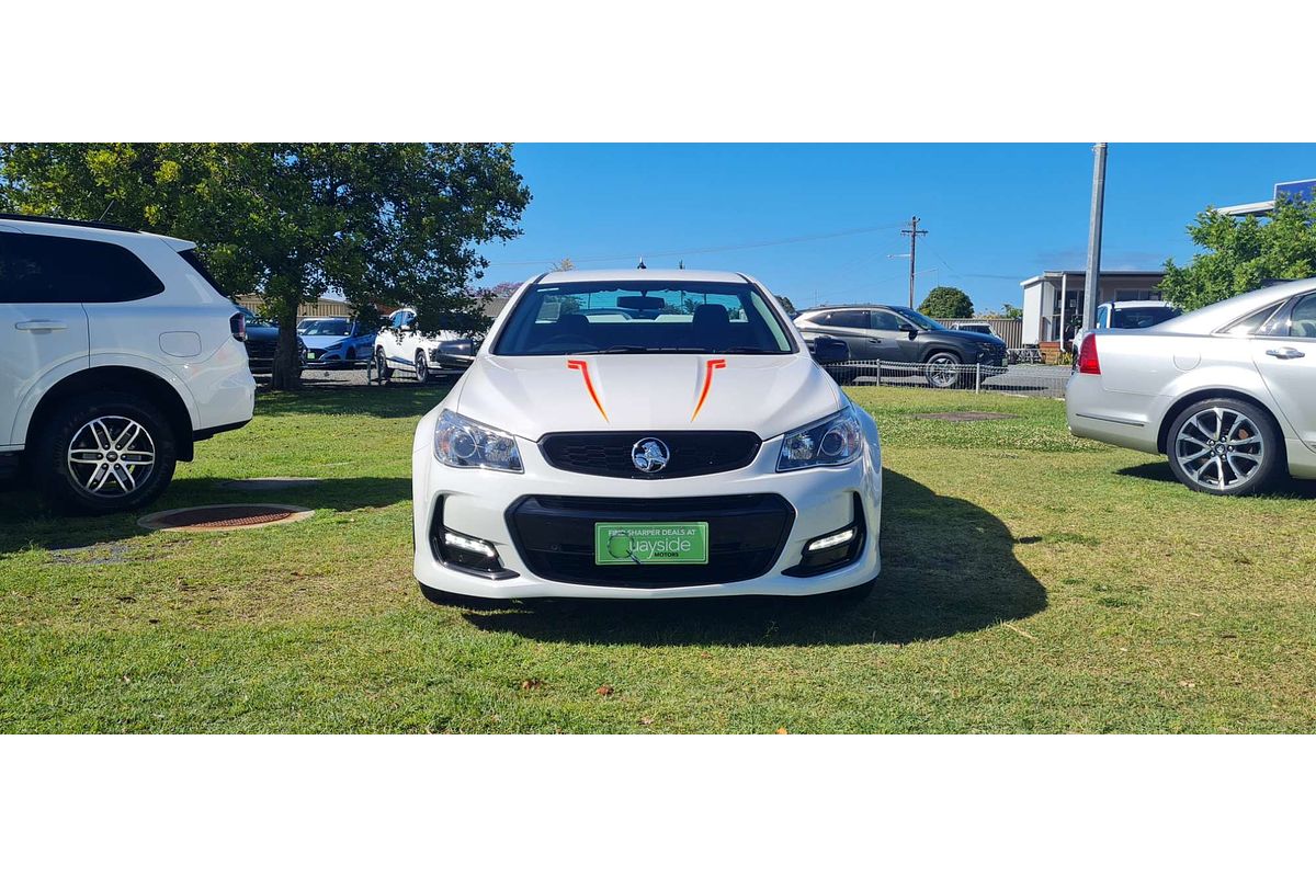 2016 Holden Ute SV6 Black VF Series II Rear Wheel Drive