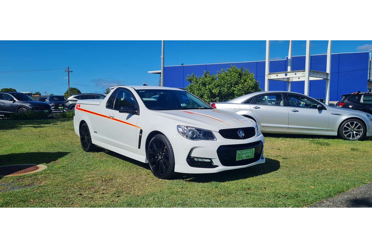 2016 Holden Ute SV6 Black VF Series II Rear Wheel Drive