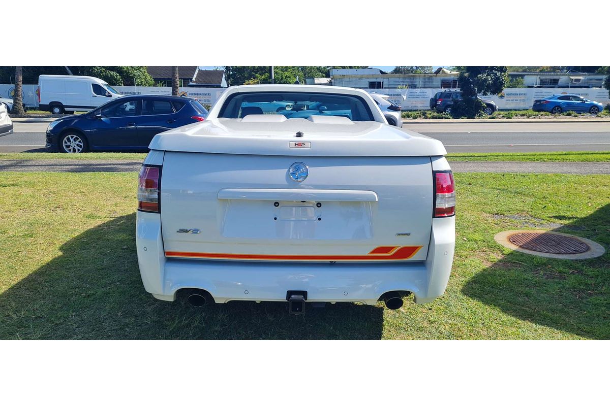 2016 Holden Ute SV6 Black VF Series II Rear Wheel Drive