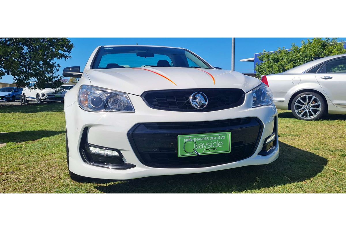 2016 Holden Ute SV6 Black VF Series II Rear Wheel Drive