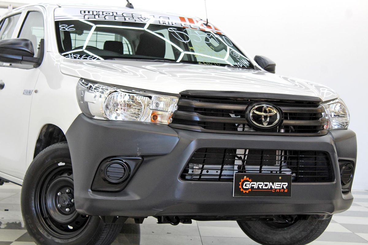 2020 Toyota Hilux Workmate TGN121R Rear Wheel Drive