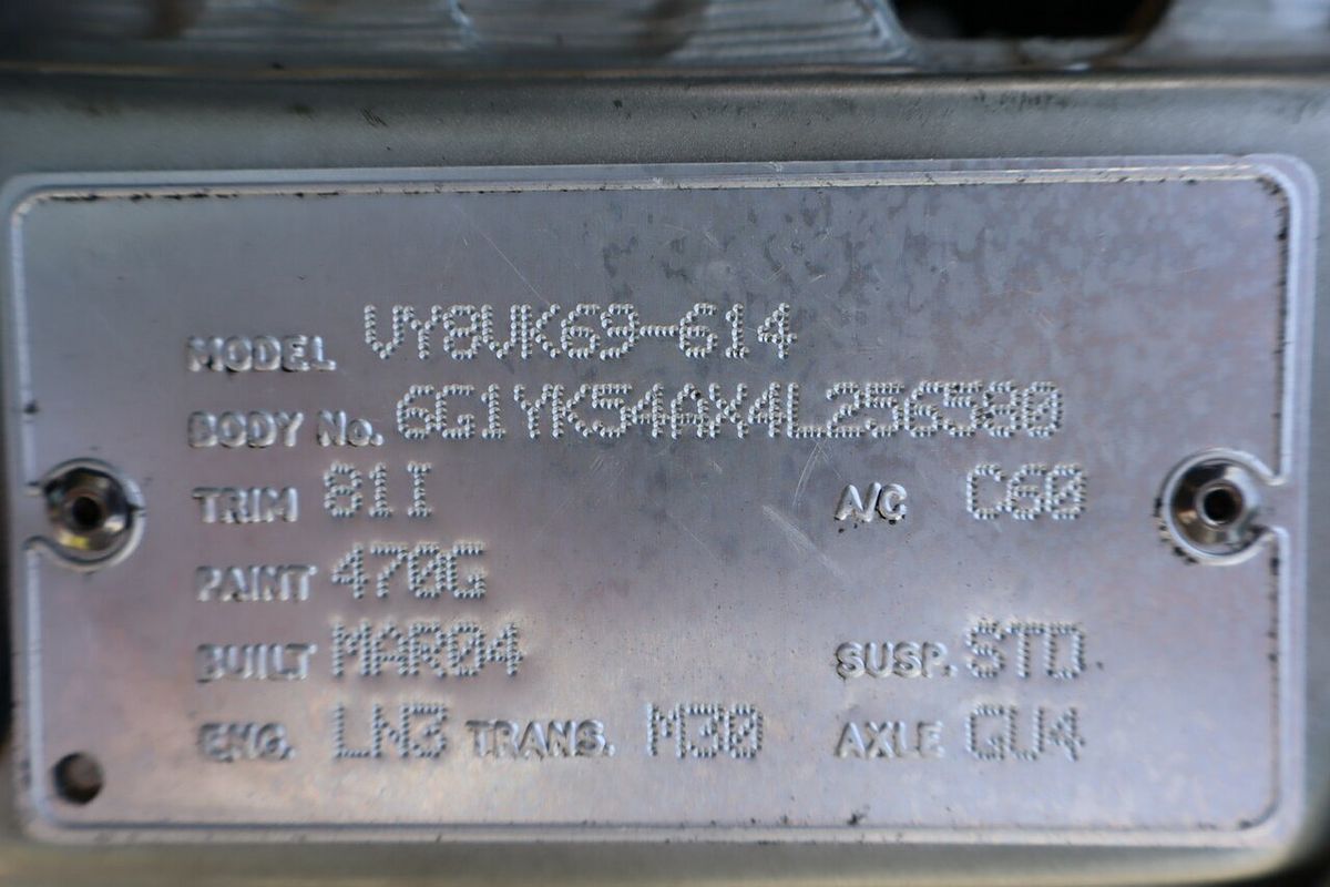 2004 Holden Commodore Acclaim VY II