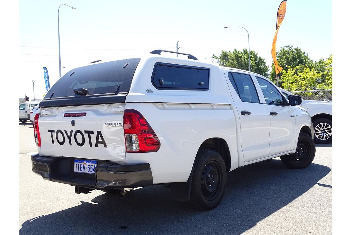 2017 Toyota Hilux Workmate TGN121R Rear Wheel Drive