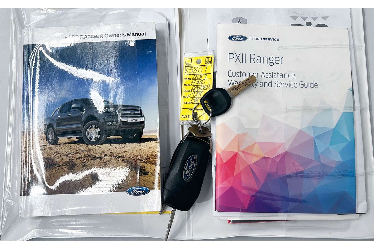 2017 Ford Ranger XLS PX MkII 4X4