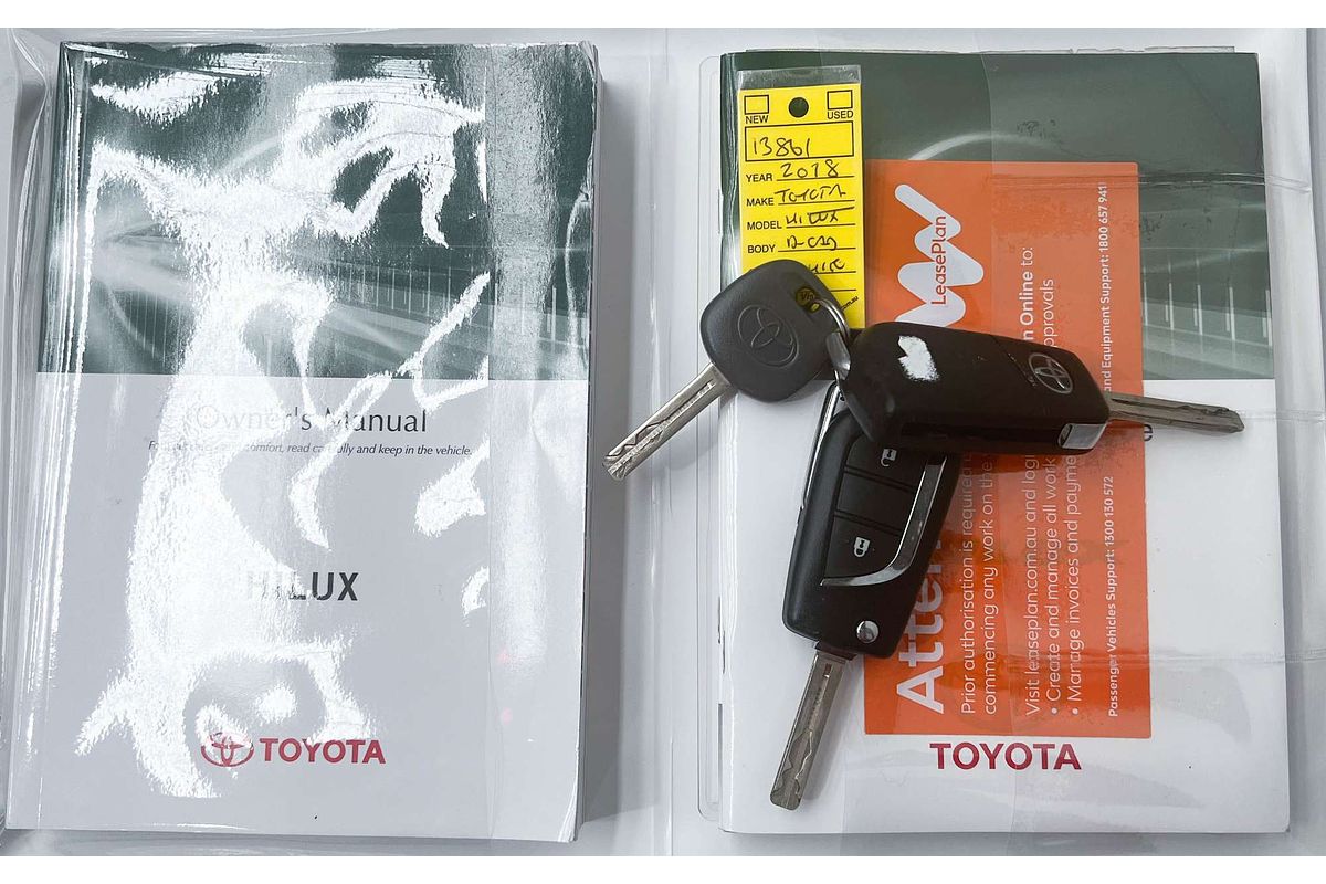 2018 Toyota Hilux SR GUN126R 4X4