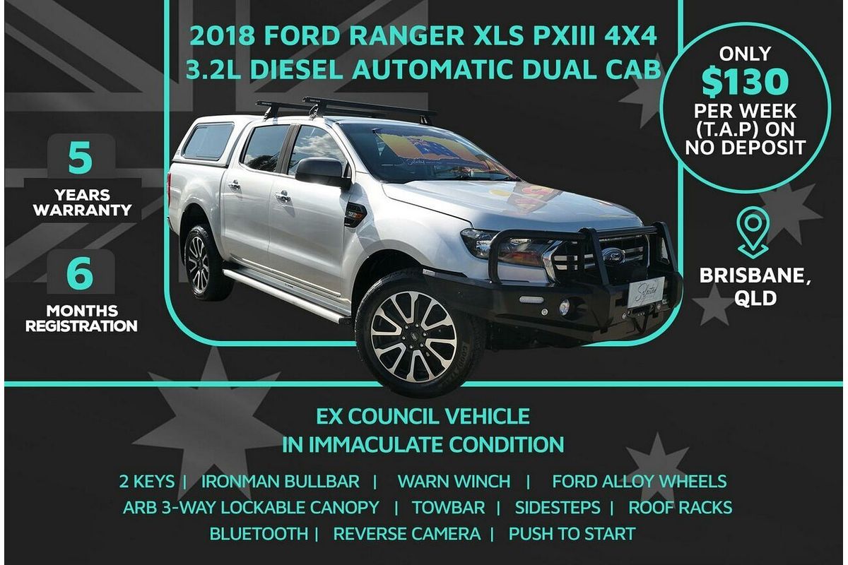 2018 Ford Ranger XLS PX MkIII 4X4