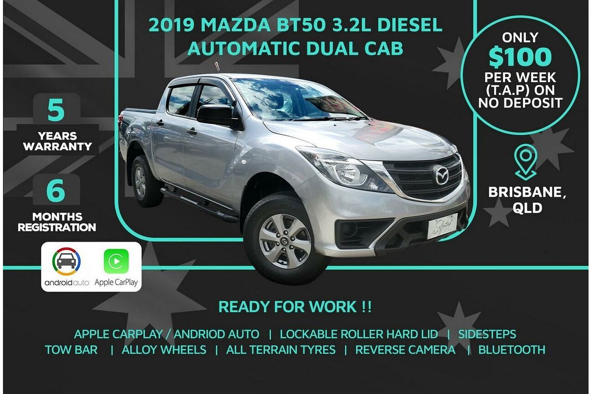 2019 Mazda BT-50 XT Hi-Rider UR Rear Wheel Drive