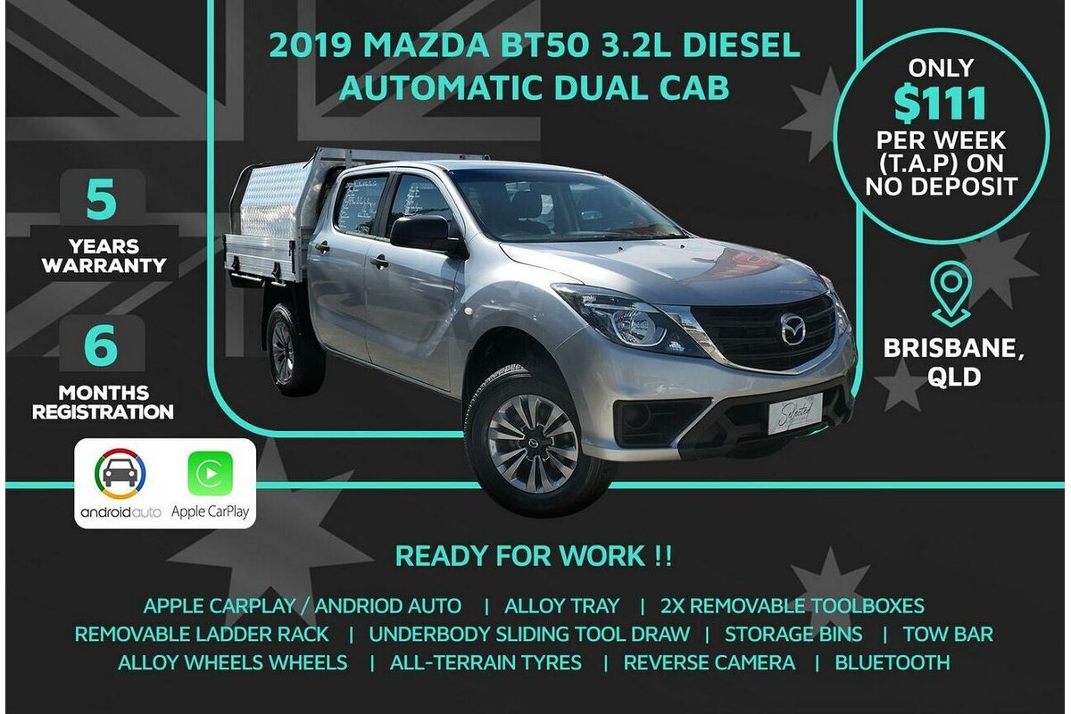 2019 Mazda BT-50 XT Hi-Rider UR Rear Wheel Drive