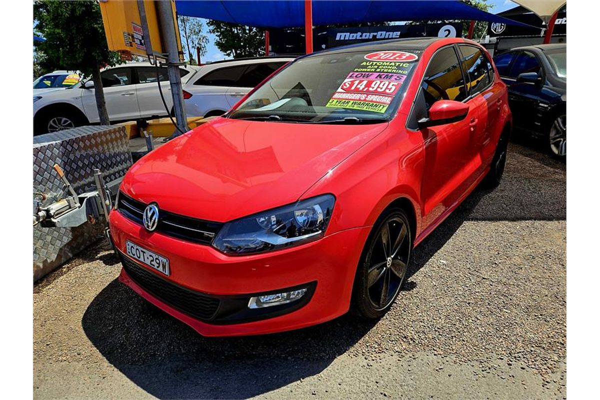2013 Volkswagen Polo 77TSI Comfortline 6R