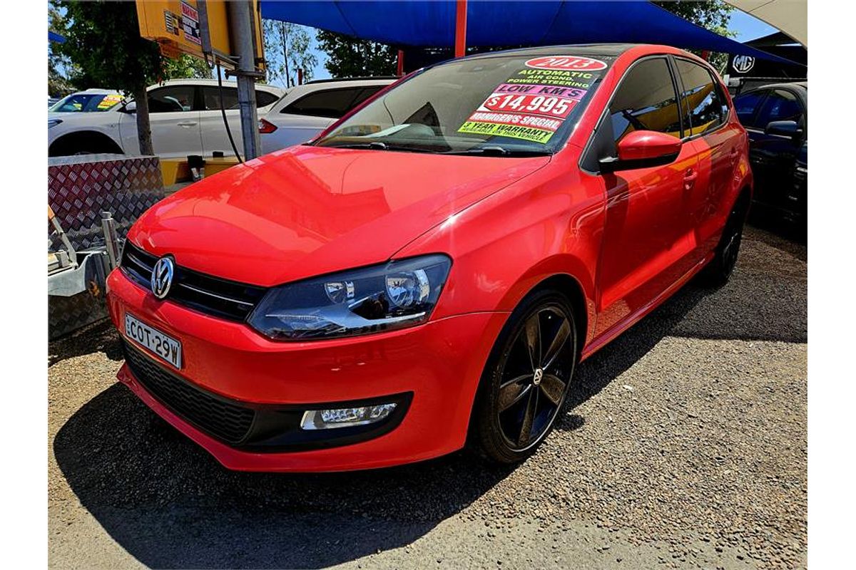 2013 Volkswagen Polo 77TSI Comfortline 6R