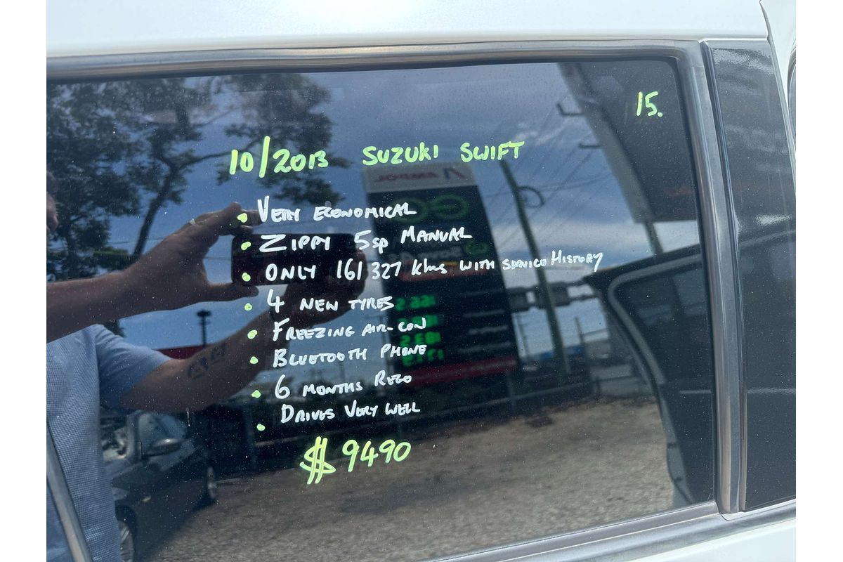 2013 Suzuki Swift GL FZ
