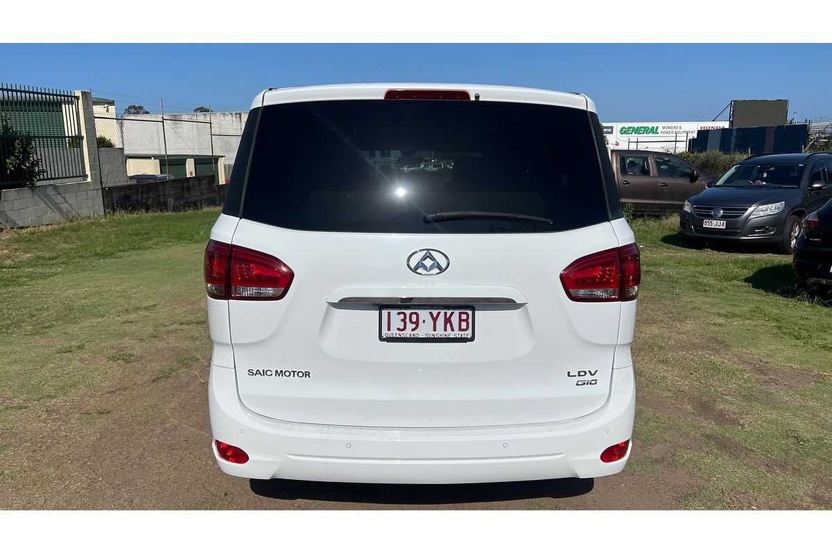 2017 LDV G10 (7 Seat Mpv) SV7A