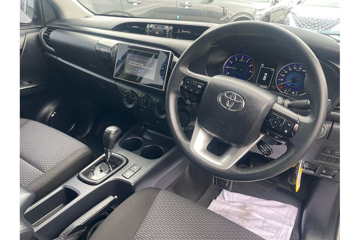 2019 Toyota Hilux Workmate TGN121R Rear Wheel Drive