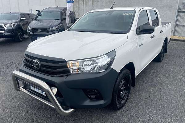 2019 Toyota Hilux Workmate TGN121R Rear Wheel Drive