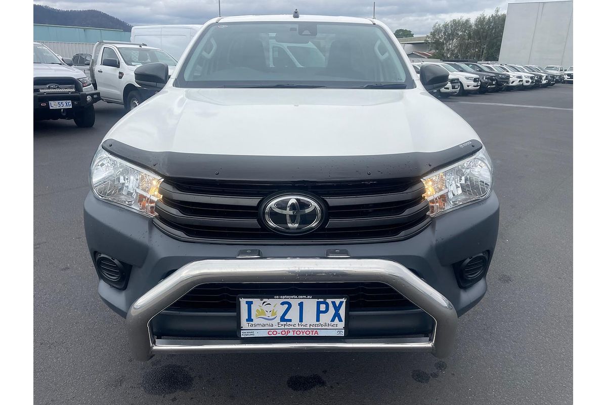2019 Toyota Hilux Workmate TGN121R Rear Wheel Drive