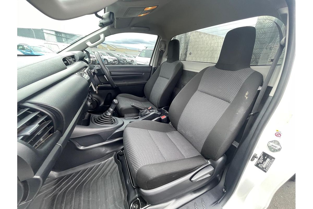 2019 Toyota Hilux Workmate TGN121R Rear Wheel Drive