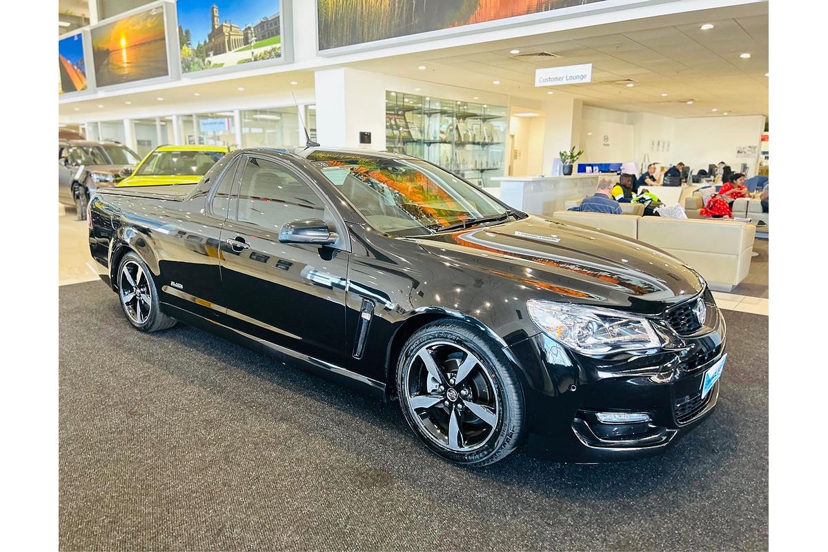 2016 Holden Ute SV6 Black VF Series II Rear Wheel Drive