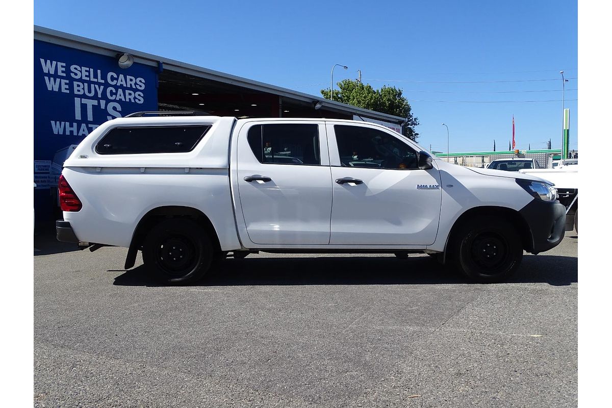 2019 Toyota Hilux Workmate TGN121R Rear Wheel Drive