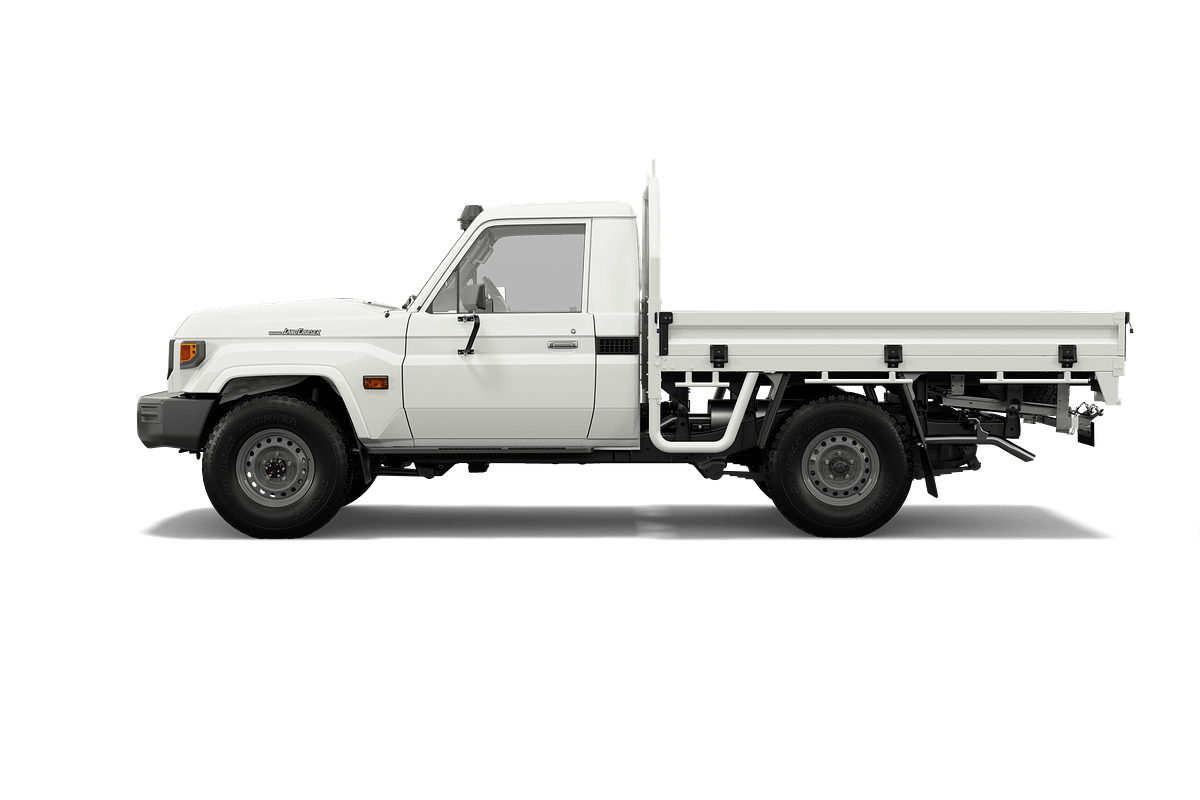 2024 Toyota Landcruiser Workmate in French Vanilla | New Ute | Coffs ...