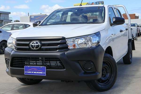 2020 Toyota Hilux Workmate TGN121R Rear Wheel Drive