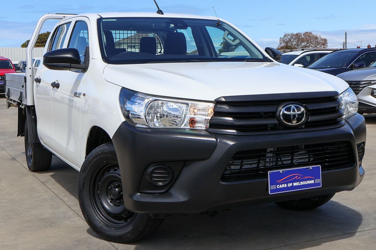 2020 Toyota Hilux Workmate TGN121R Rear Wheel Drive