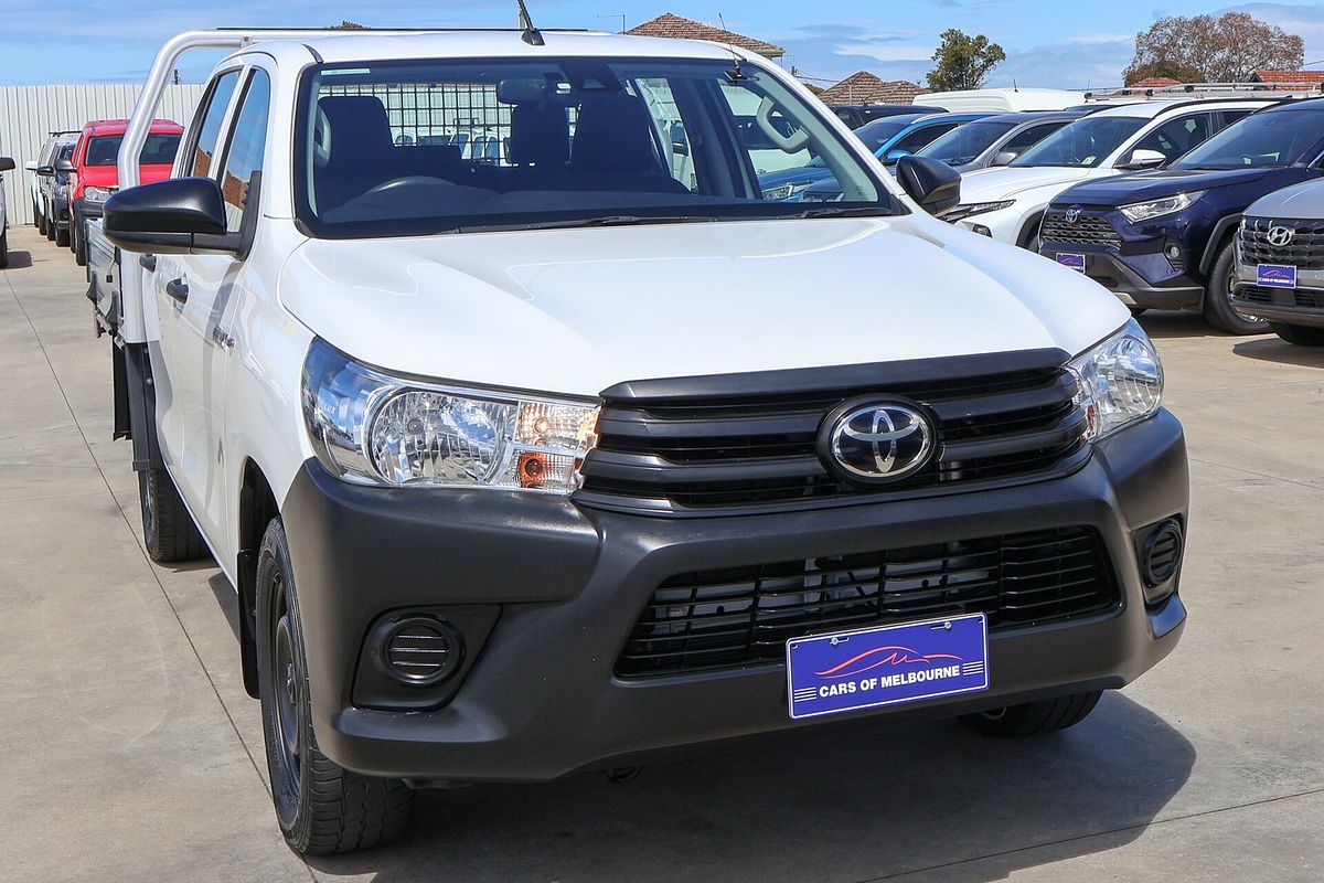 2020 Toyota Hilux Workmate TGN121R Rear Wheel Drive