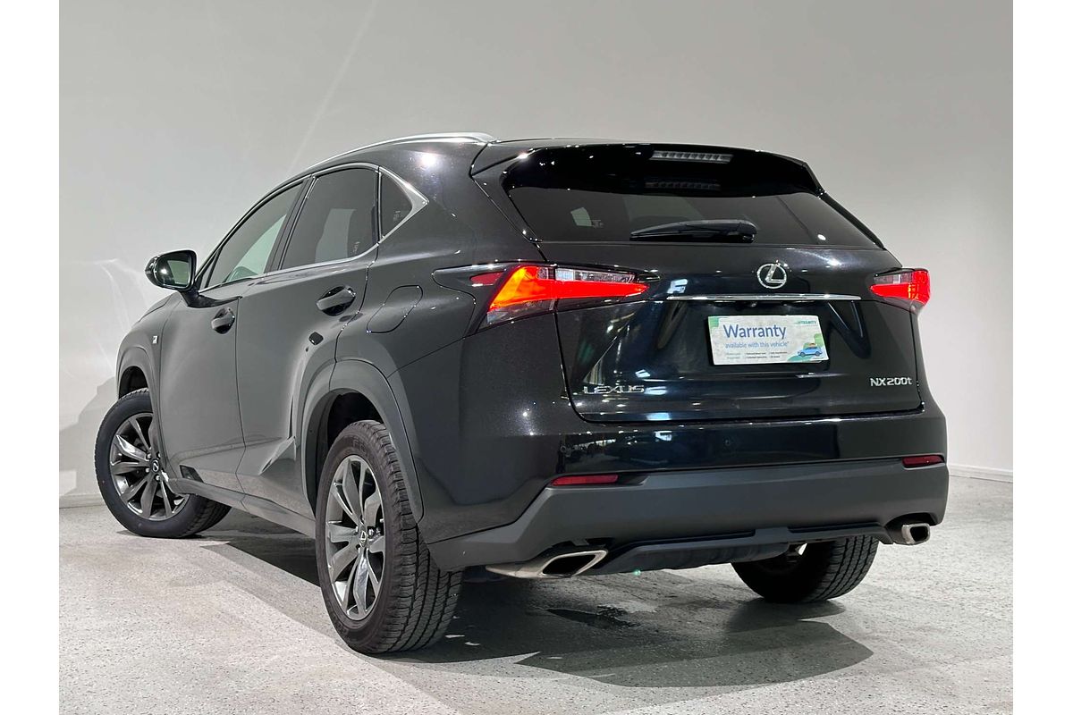 2016 Lexus NX NX200t F Sport AGZ15R