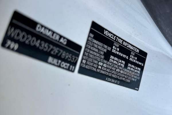2012 Mercedes-Benz C350 BE W204 MY12