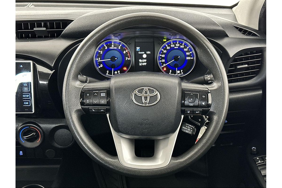 2020 Toyota Hilux Workmate TGN121R Rear Wheel Drive