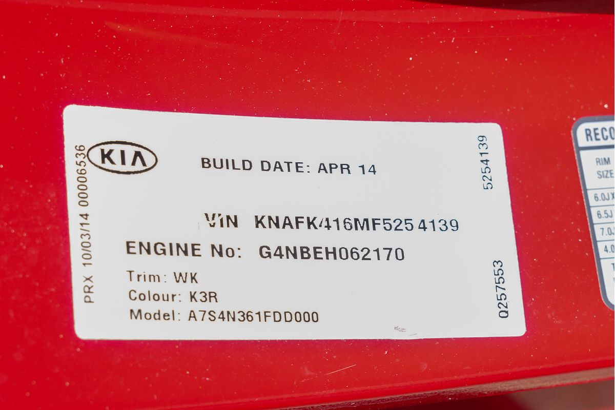 2014 Kia Cerato