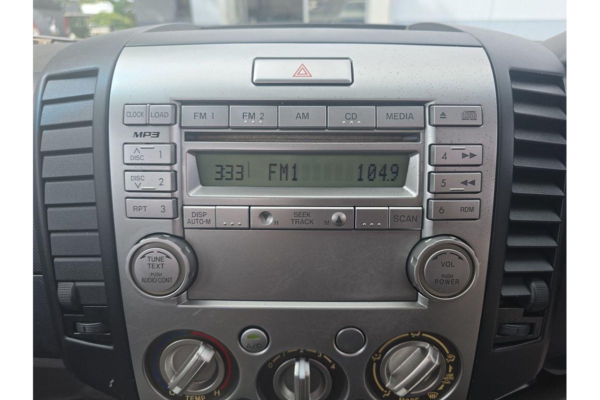 2009 Mazda BT-50 DX UN Rear Wheel Drive