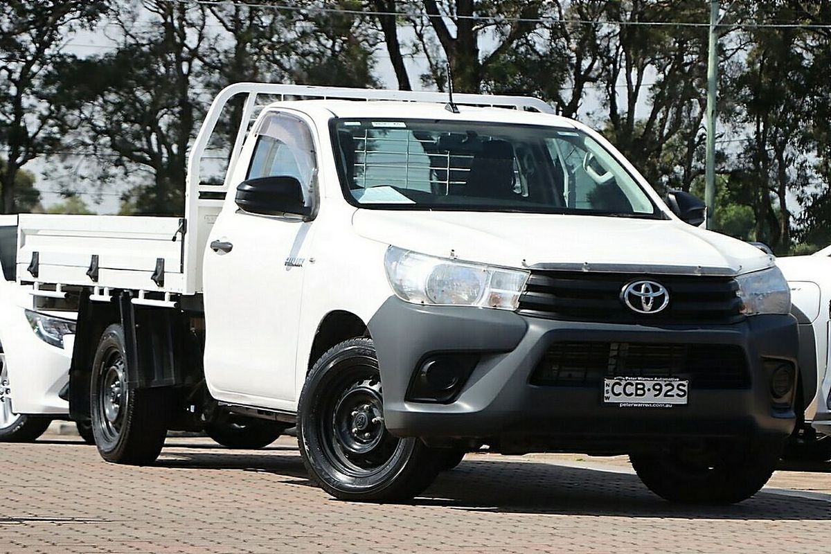 2017 Toyota Hilux Workmate GUN122R Rear Wheel Drive