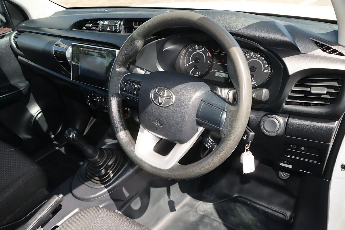 2017 Toyota Hilux Workmate GUN122R Rear Wheel Drive