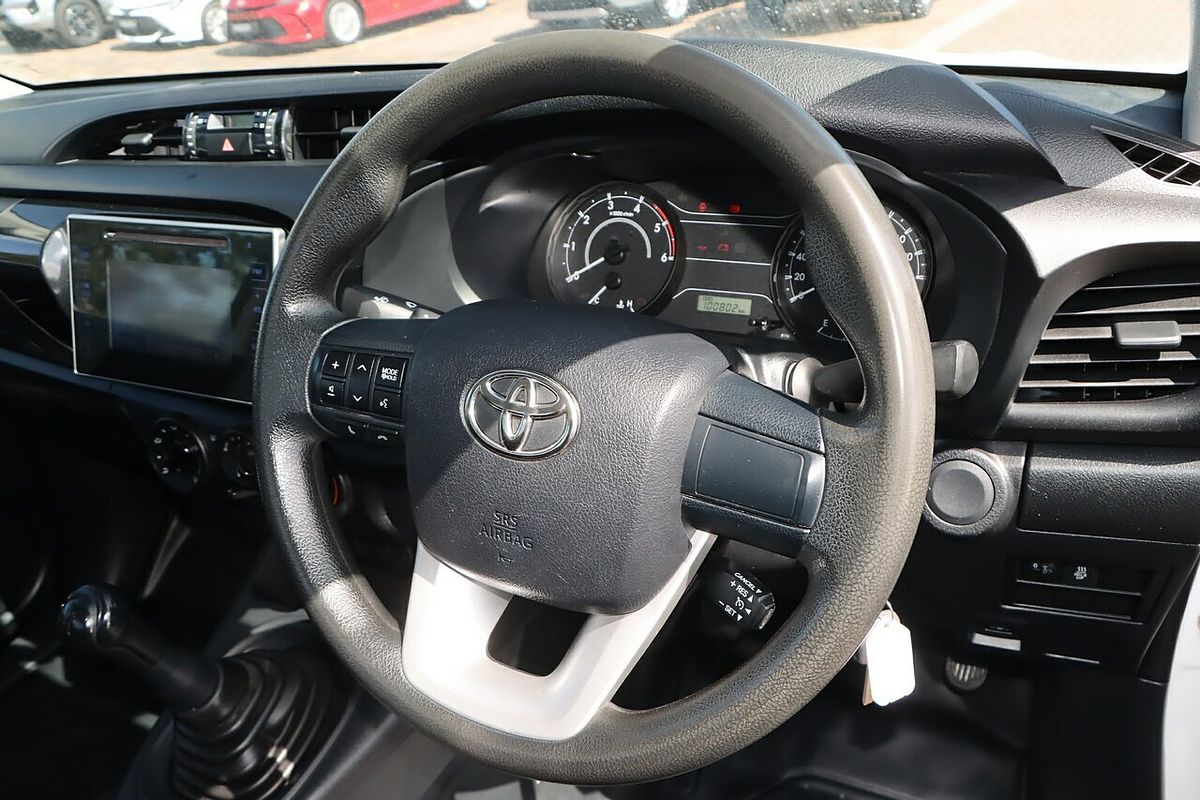2017 Toyota Hilux Workmate GUN122R Rear Wheel Drive