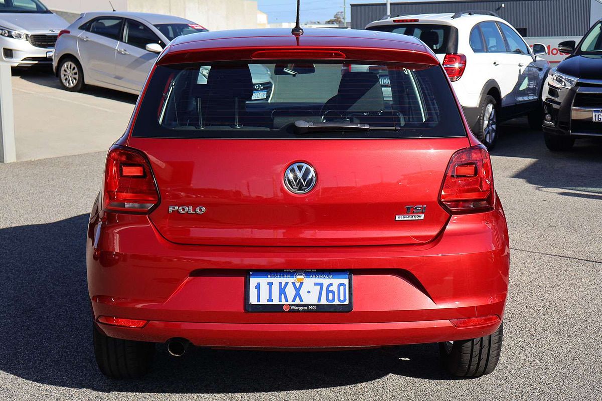 2016 Volkswagen Polo 81TSI Comfortline 6R