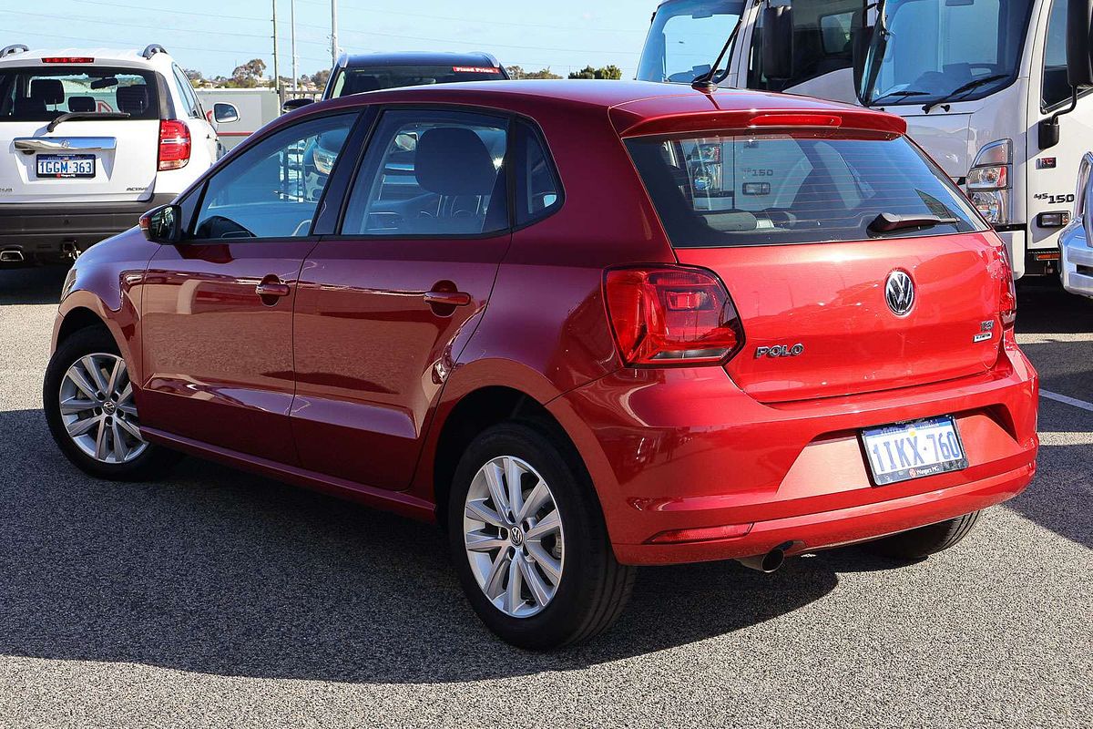 2016 Volkswagen Polo 81TSI Comfortline 6R