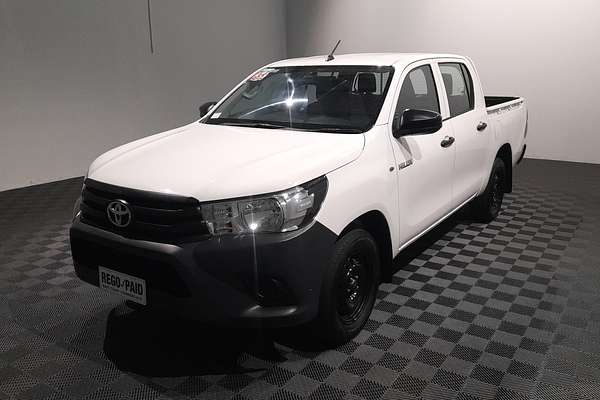 2018 Toyota Hilux Workmate TGN121R Rear Wheel Drive