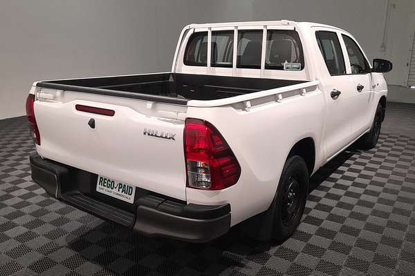 2018 Toyota Hilux Workmate TGN121R Rear Wheel Drive