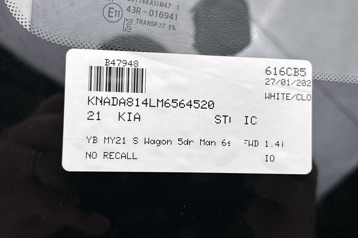 2021 Kia Stonic S YB