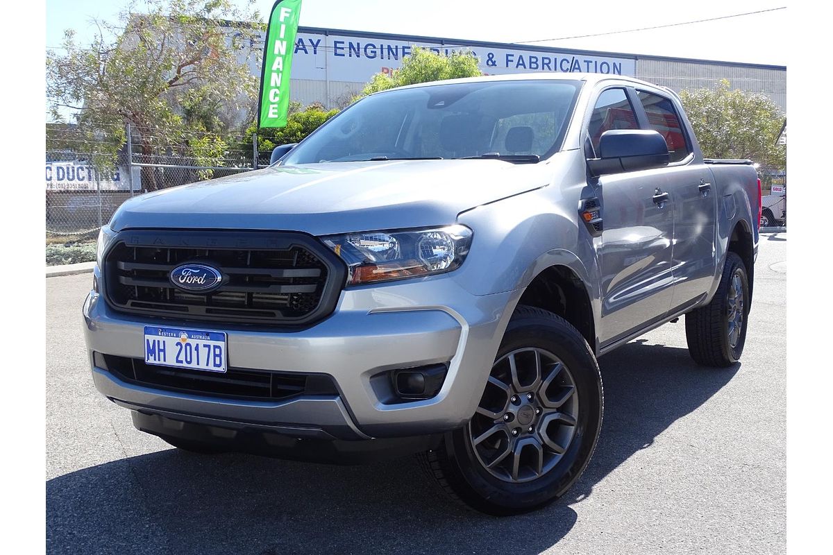 2020 Ford Ranger XL Hi-Rider PX MkIII Rear Wheel Drive
