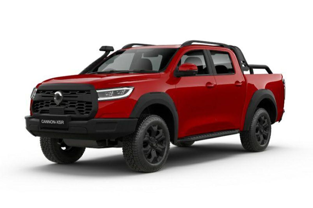 2024 GWM Ute Cannon XSR NPW 4X4