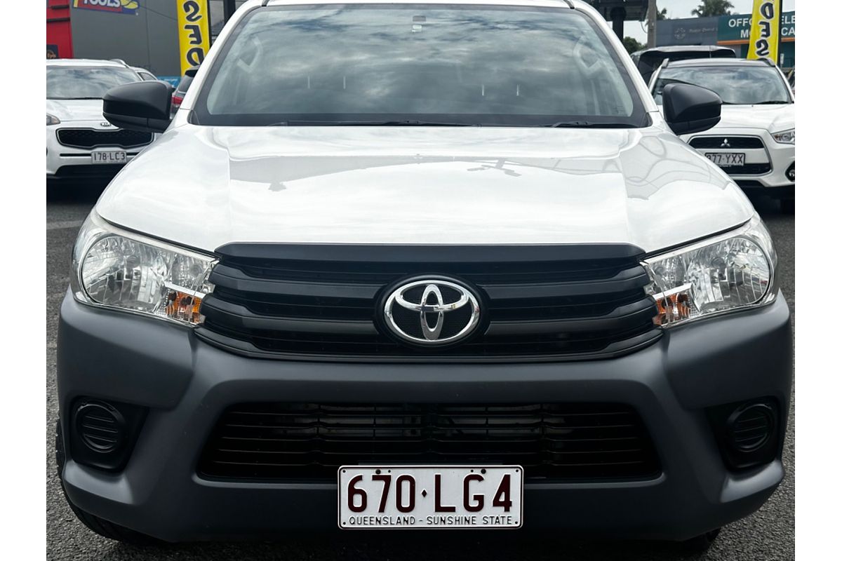 2016 Toyota Hilux Workmate TGN121R Rear Wheel Drive